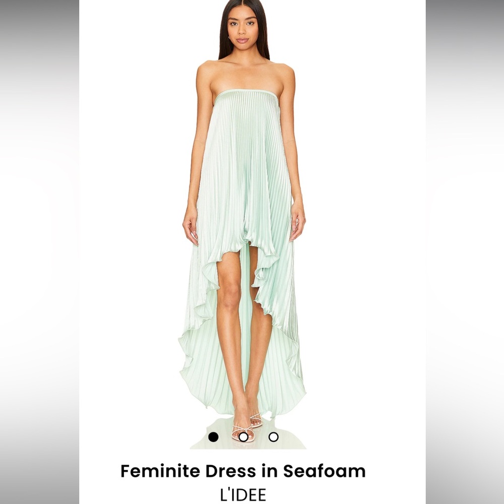 l’idee seafoam strapless dress - feminite